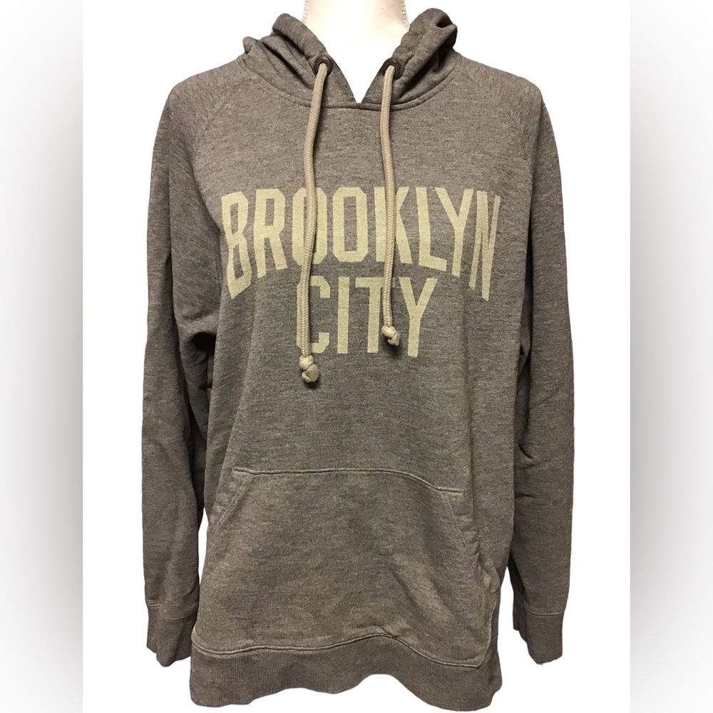 Brooklyn Industries Gray Hoodie Sweatshirt